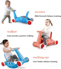 3-in-1 Rocking Horse, Ride On Push Car and Ride Racer