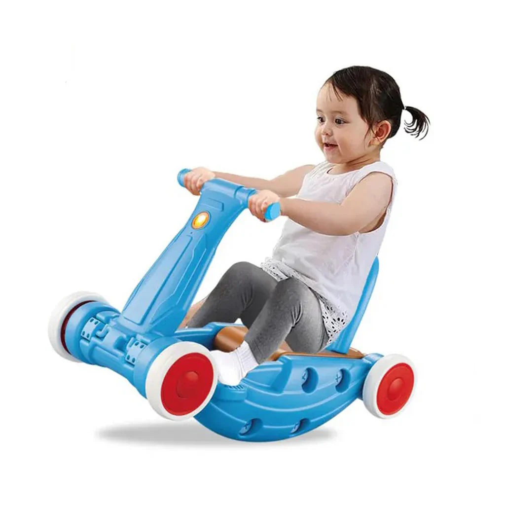 3-in-1 Rocking Horse, Ride On Push Car and Ride Racer